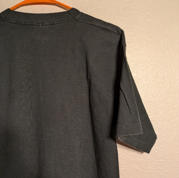 Magic Johnson T's Graphic Black T-Shirt Michael Jordan Fruit Of The Loom Vintage - Picture 10 of 10